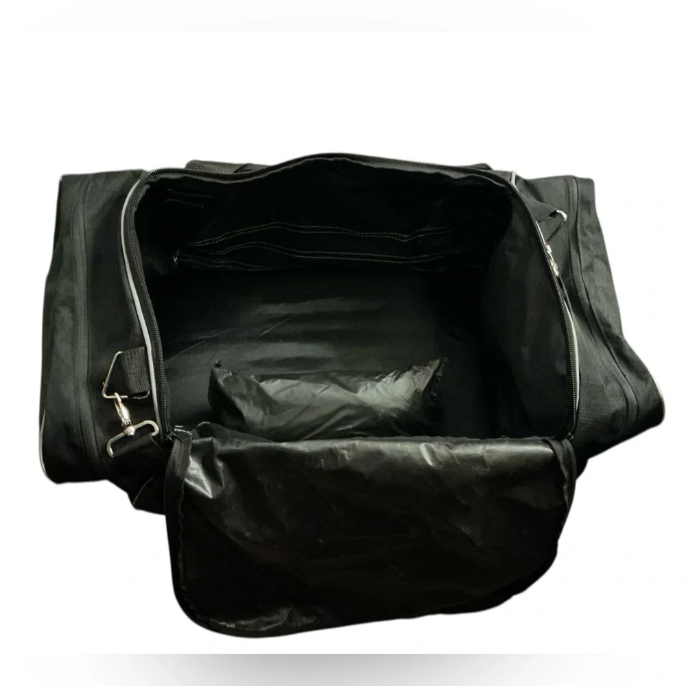 🏍️Bilt Classic Logo Vintage Black Duffel Motorcycle/Multi-use Bag